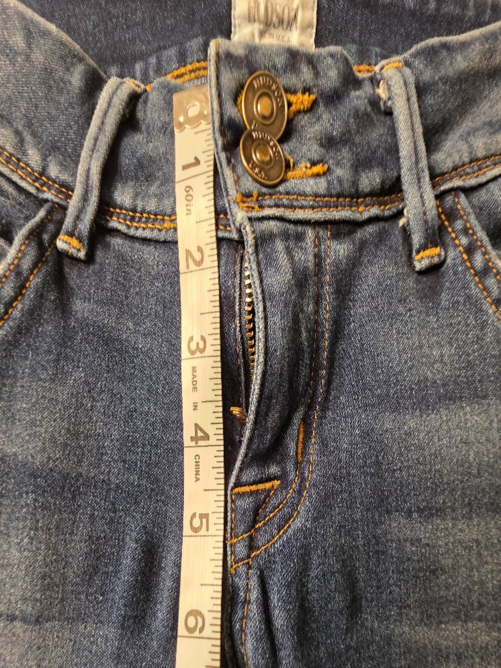Hudson Low Rise, Straight Leg Women's Denim Jeans, Size 26 - Picture 10 of 12